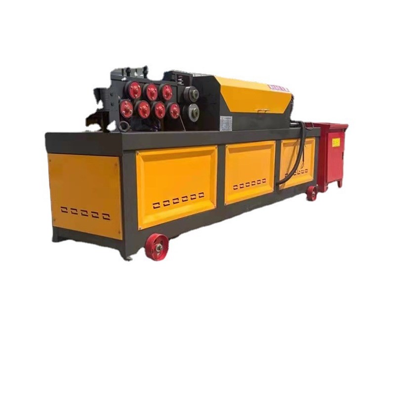 成德 螺纹钢调直机钢管调直机 小型钢管调直机 自动钢管调直机