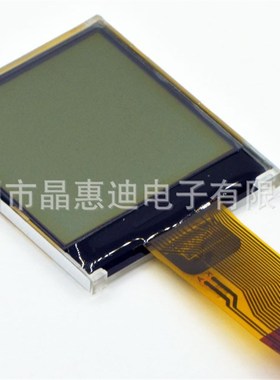 128128点阵 LCD液晶屏 1.4寸黑白显示屏 COG 串口屏 FSTN 正显