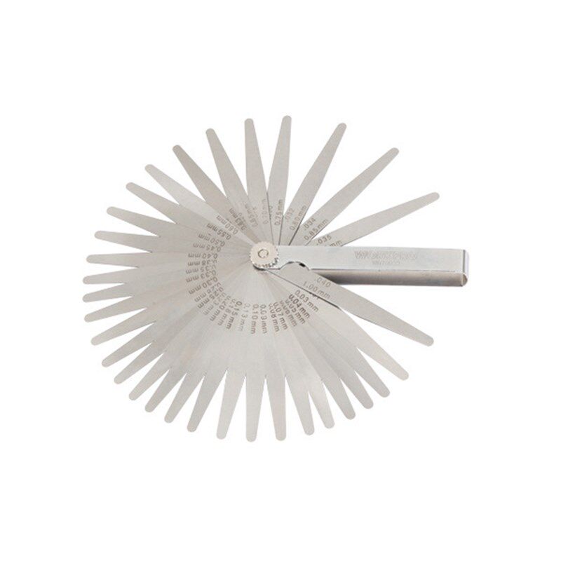 钢盾工具 23件套公英制塞尺厚薄规0.03-1mm S070023