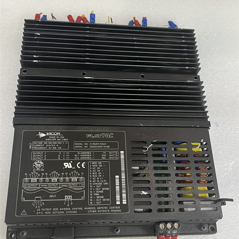 二手拆机 VICOR VI-RUO11-EXUV FLATPAC 控制电源