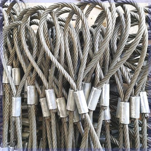 双扣压制钢丝绳/钢丝绳吊索具起重工具吊车行车用12/14mm16mm18mm