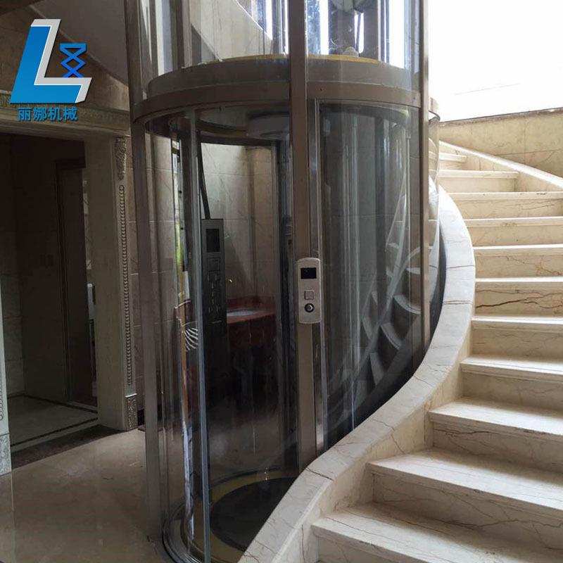 家用别墅电梯二三四层简易小型私人阁楼液压升降室内外观光电梯