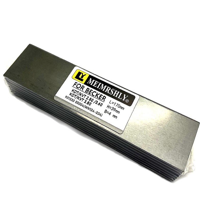 170*39*4mm WN124-034碳片叶片 适用贝克真空泵 Kvt/DVT3.60/3.80