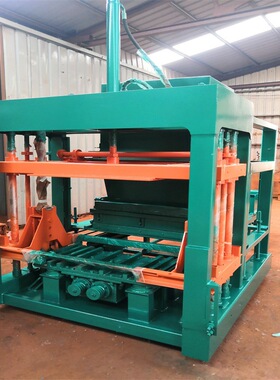 QT4-15C Automatic Hydraulic Concrete Hollow Block Machine