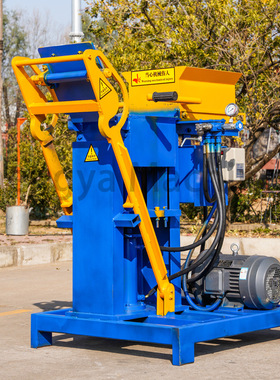 hydraulic soil clay interlock brick machine Diesel Electric