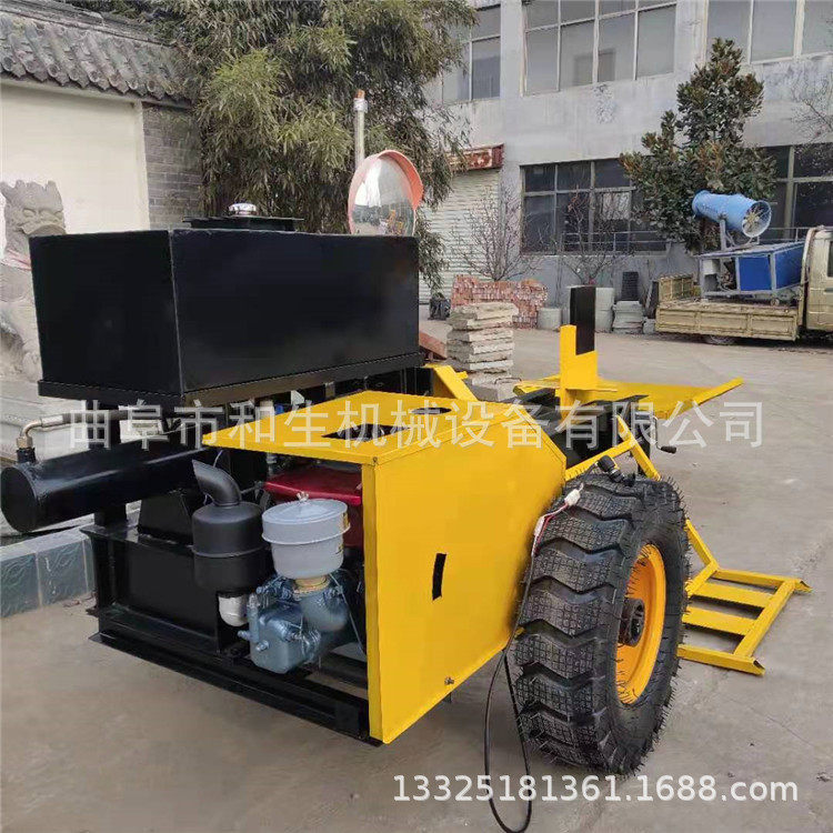 柴油动力液压破柴机移动电动劈木机生产厂家液压劈柴器一字刀破木,机械设备,其他机械设备,淘宝优惠券,粉丝福利购,淘宝优惠卷