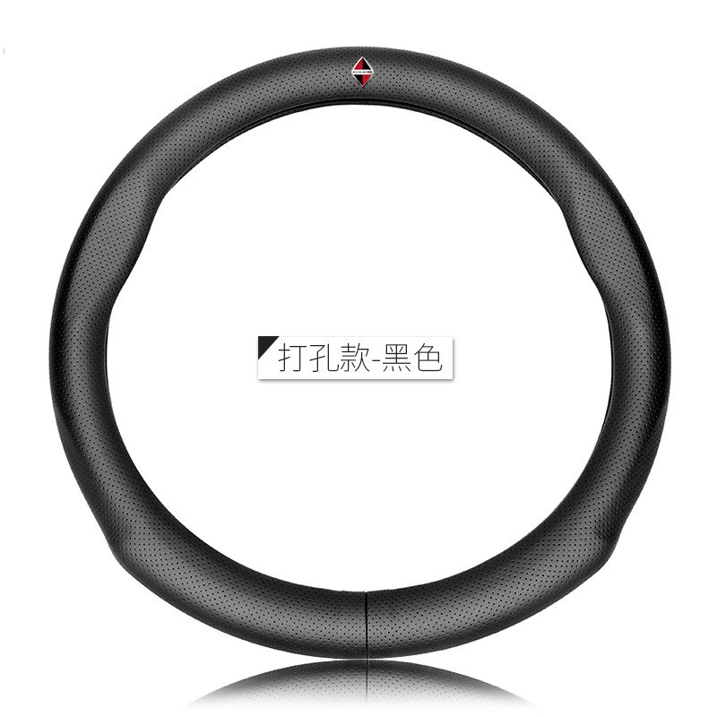 适用宝沃真皮方向盘套BX7 5BXi5 7BX6 3四季通用U车内饰品车载把