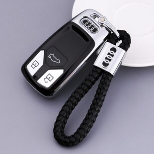 奥迪a4l钥匙套新奥迪q5l扣a5高端壳汽车用品男女23 2023 2024款