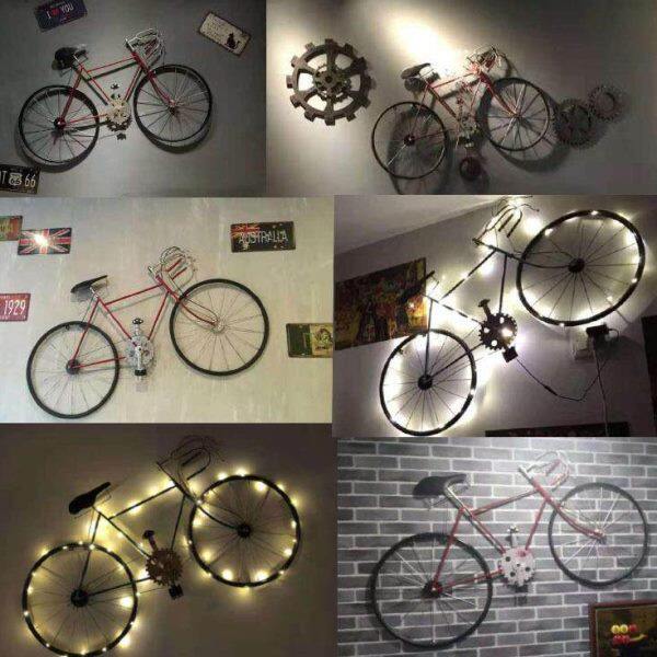 装饰自行车挂件酒吧创意复古铁艺品工业风墙面墙上餐厅墙壁壁挂墙