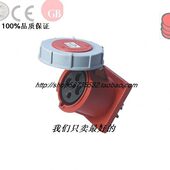 63A125A4芯三相四线 415V 漏电保护插座工业防水插头插座380