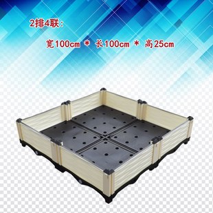 宽1米屋顶菜园特大n加厚种菜盆花盆 阳台种植箱树脂组合花盆 包邮