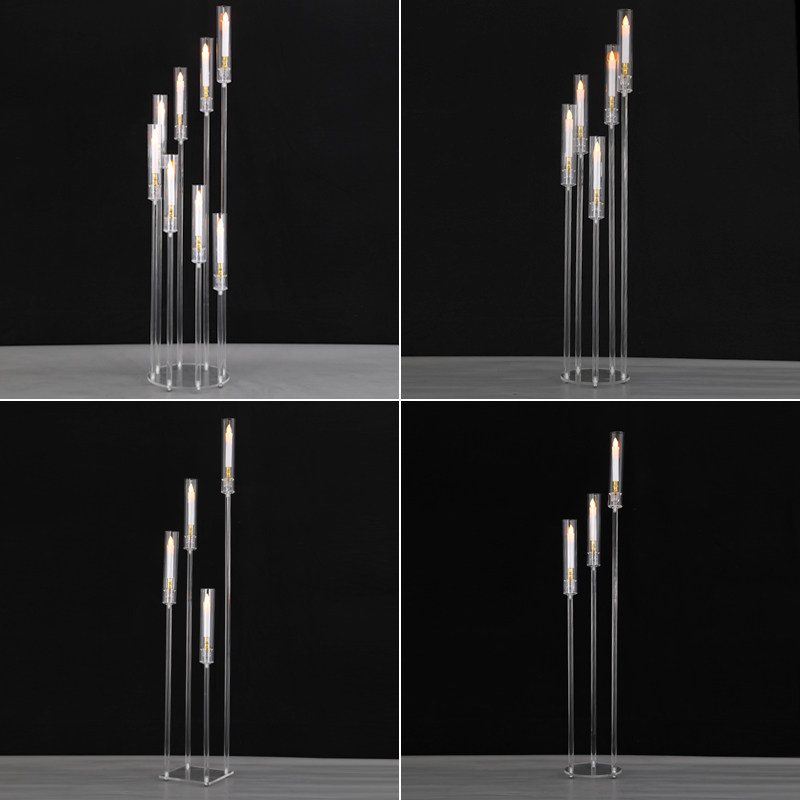 婚庆亚克力步步高透明水晶发光蜡烛烛台路引婚礼堂布置装饰道具,纺织面料/辅料/配套,服装加工设备,淘宝优惠券,粉丝福利购,淘宝优惠卷