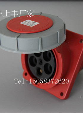 SFE温州上丰63A/3P+N+E/380-415V/IP67暗装斜座 SFN-4352