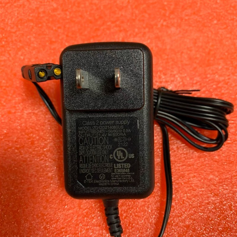 莱克魔洁VC-SPD303扫地机吸尘器充电器21.4V0.6A电源适配器线18V