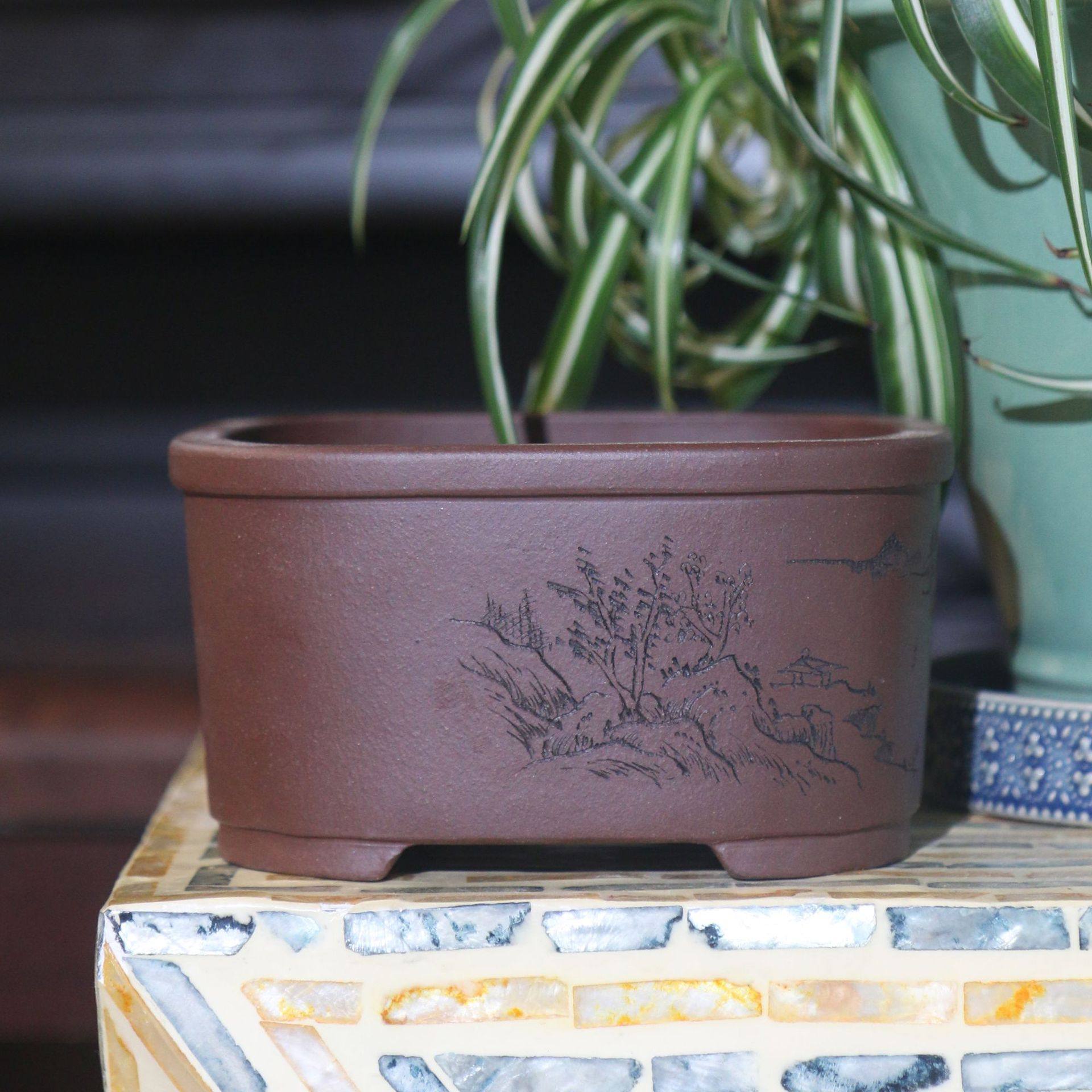 紫砂花盆正方陆文梅多肉菖蒲盆景盆桌面阳台室内手工盆景盆,饰品/流行首饰/时尚饰品新,其他DIY饰品配件,淘宝优惠券,粉丝福利购,淘宝优惠卷