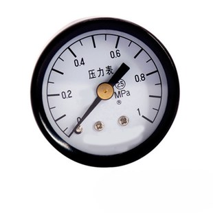 普通压力表Y 25MPa水压表油压表气压表 40Z轴向0