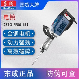 东成Z1G 15电镐1600W大功率混凝土道路单用电镐大型锤镐 FF06