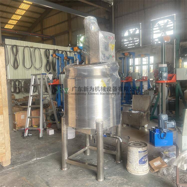 厂家直销1T液体消泡剂混合罐物料粘稠度高慢速刮壁式不锈钢搅拌罐