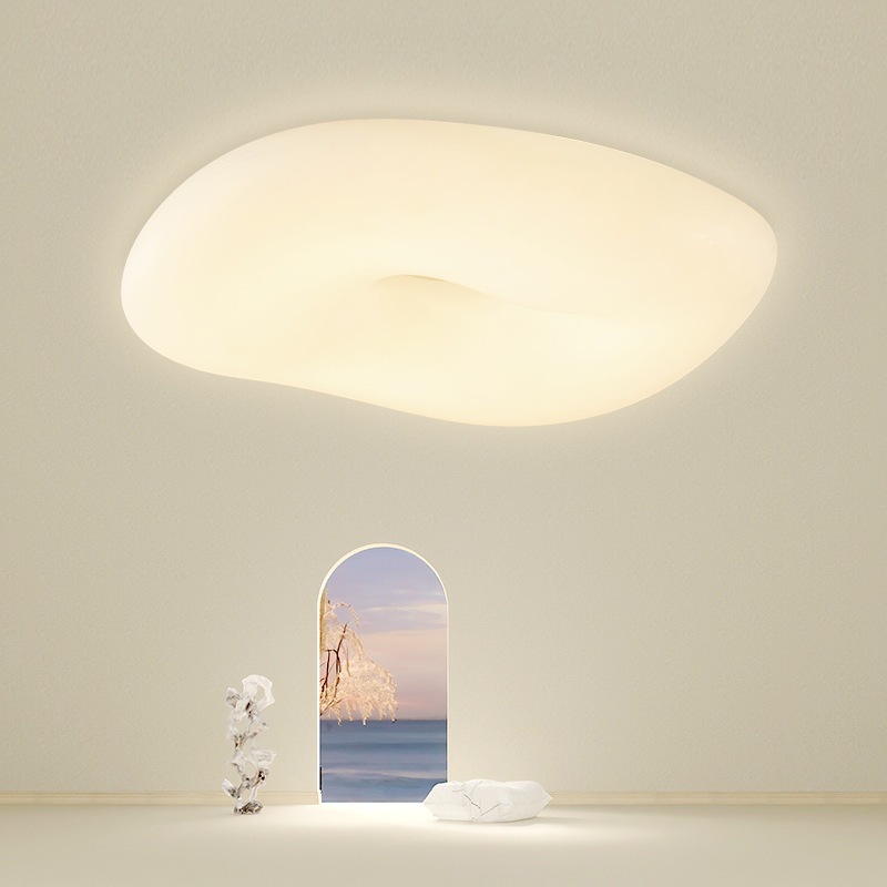 2022年新款客厅曲奇吸顶灯主卧室现代简约创意儿童房奶油风吊灯具