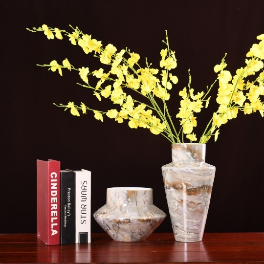 古典陶瓷花瓶摆件现代北欧手工瓷器工艺品样板房卧室软装饰品摆设