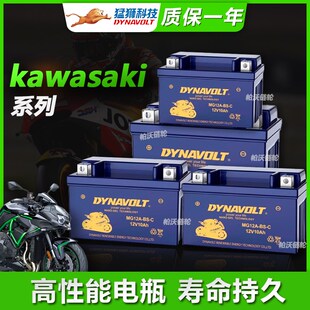 异兽650 636 1000机车电瓶 Z400Z900 猛狮电池适用川崎Ninja400