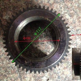 CA6140车床配件 Z50 2028 M2.25 离合齿轮 沈阳机床厂