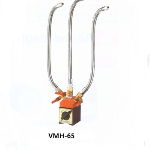 台湾鹰牌 三嘴喷油管座 喷油座 三管喷油座 磁性喷油座 VMH-65