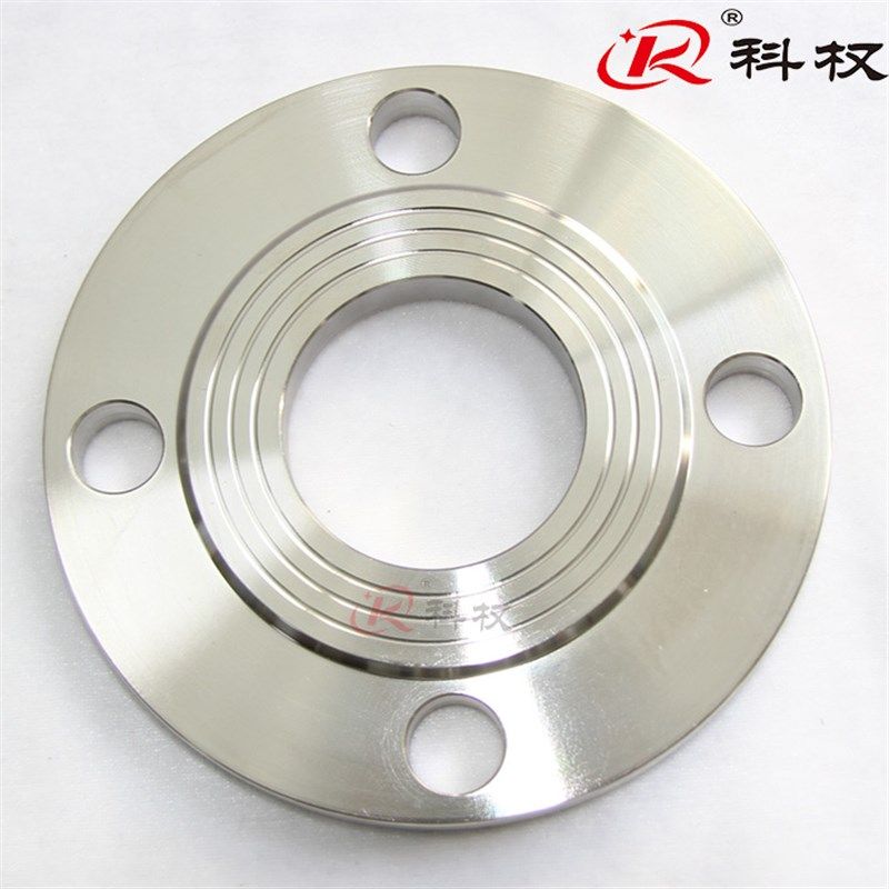 304不锈钢法兰片平焊圆形法兰盘接头dn50对焊法兰座定做非标PN10