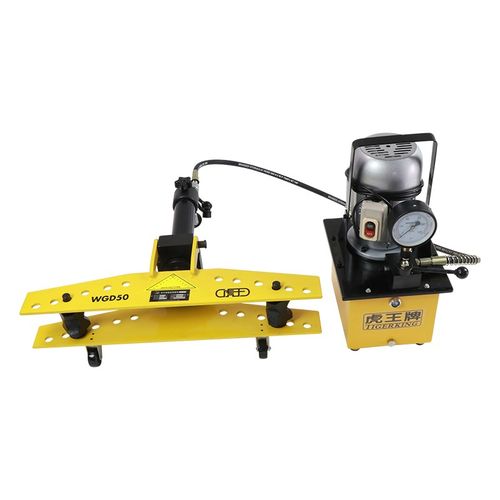 虎王弯管机手动液压整体式弯管器电动镀锌管铁管钢管铸钢模具