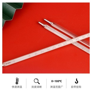 100 150 200 300度 水银留点温度计 250 记录记忆温度计