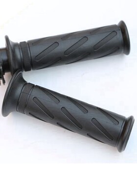 适用钻豹HJ125K/K-2银豹-7A/7C锐爽EN125-2/2A手把胶套握把加油器