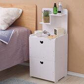 简易床头柜50元 以内简约现代卧室经济型床边小柜子组装 收纳储物柜
