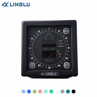 领路IR781复显仪 分显器 船用风速风向仪复显器NMEA0183数据输入