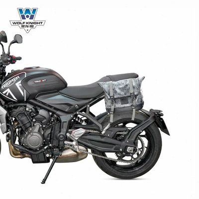 肌车狼适用凯旋Trident660三叉戟边包侧边包可装头盔全盔快拆改装