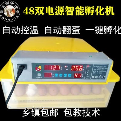 抱小鸡的机器小型恒温箱孵卵器egg incubator种蛋抱化箱可抱鸭蛋