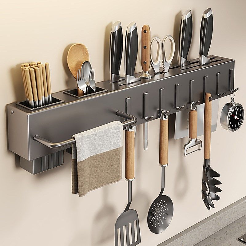 德国吸盘置物架厨房刀具用品壁挂式免打孔筷笼一体收纳架筷子筒,工业油品/胶粘/化学/实验室用品,管类/试管/滴管,淘宝优惠券,粉丝福利购,淘宝优惠卷