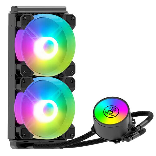 流光RGB 240水冷CPU散热器 一体式双排水冷套装多平台水冷散热器