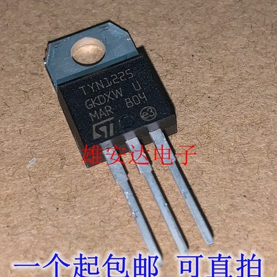 TYN1225  25A1200V 单向可控硅 TO-220 TNY1225全新原装