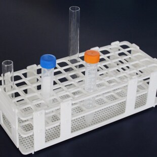 塑料试管架 组装可拆16mm*60孔塑料彩色10ml 15ml离心管架试管架