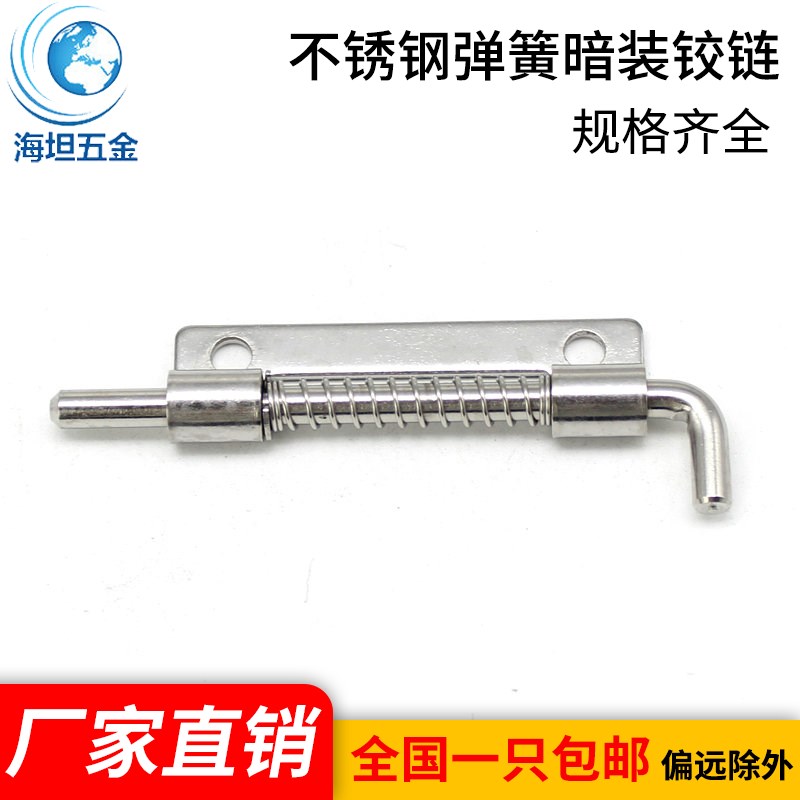 CL225-3 海坦插销铰链304不锈钢弹簧暗装工业暗机箱合页厂家直销