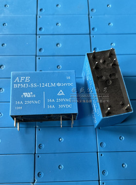 全新原装AFE爱福 BPM3-SS-124LM 16A 6脚24VDC一组常开继电器!