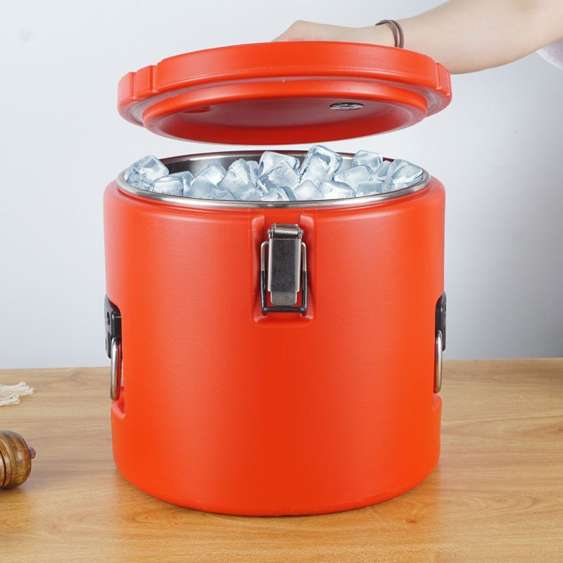 304不锈钢保温桶 美式大容量商用保温饭桶学校送餐汤桶菜桶运输桶