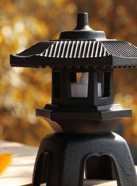 长安灯铁灯老烛台民俗仿古老铁蜡台装饰影视摆件铸铁灯台茶道配件