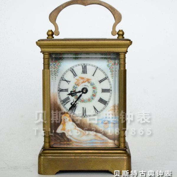 欧式古典工艺钟表|中型皮套艺术钟表|机械钟表|家居装饰座钟,家居饰品,座钟,淘宝优惠券,粉丝福利购,淘宝优惠卷