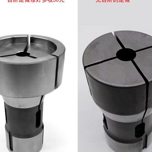 加大夹头弹簧钢材料定制夹头 36机46机0640机52机圆孔异形CNC锣