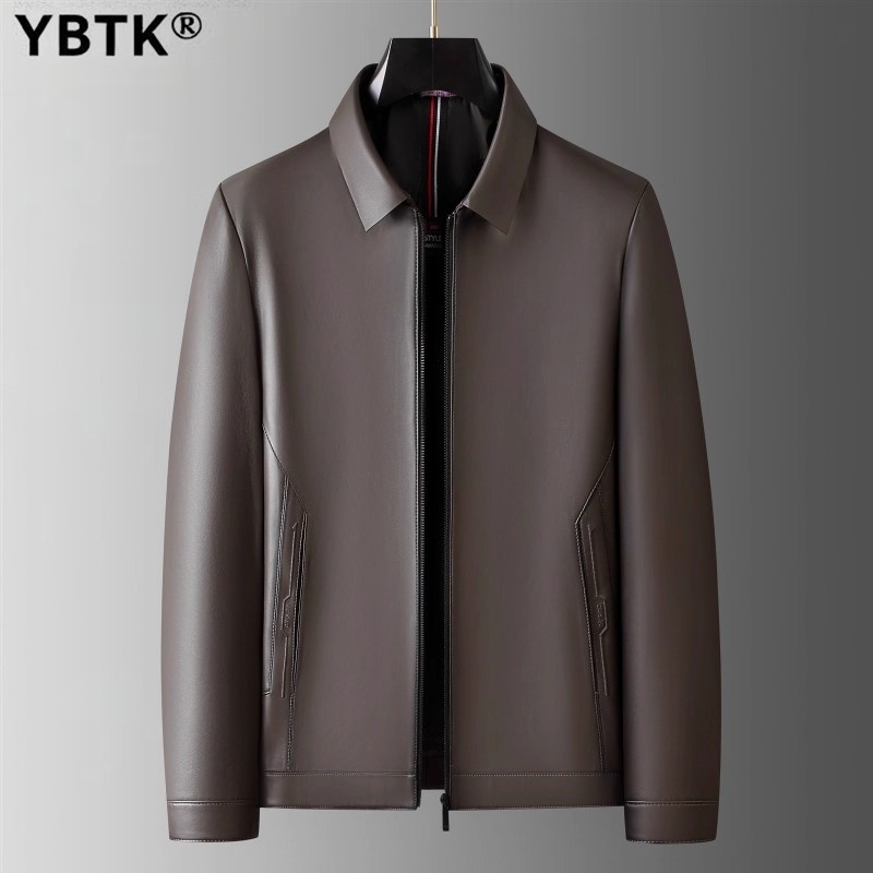 高端绵羊皮真皮皮衣男士外套秋季