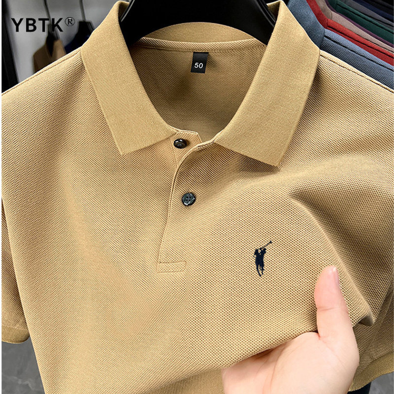 商务翻领POLO衫男2026新款