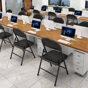 厂家直销折叠椅LWW子易靠背便椅携餐椅家用宿舍椅训椅培办公电脑