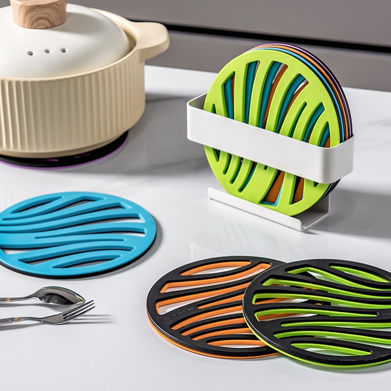 隔热垫硅胶防烫餐桌垫耐热锅垫家用菜盘砂锅垫子耐高温杯垫高级感