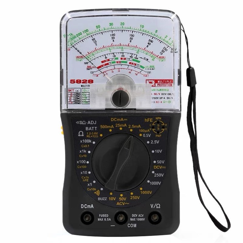 南京天宇万用表5828指针万能万能表迷你高精机械精度仪表指针万用